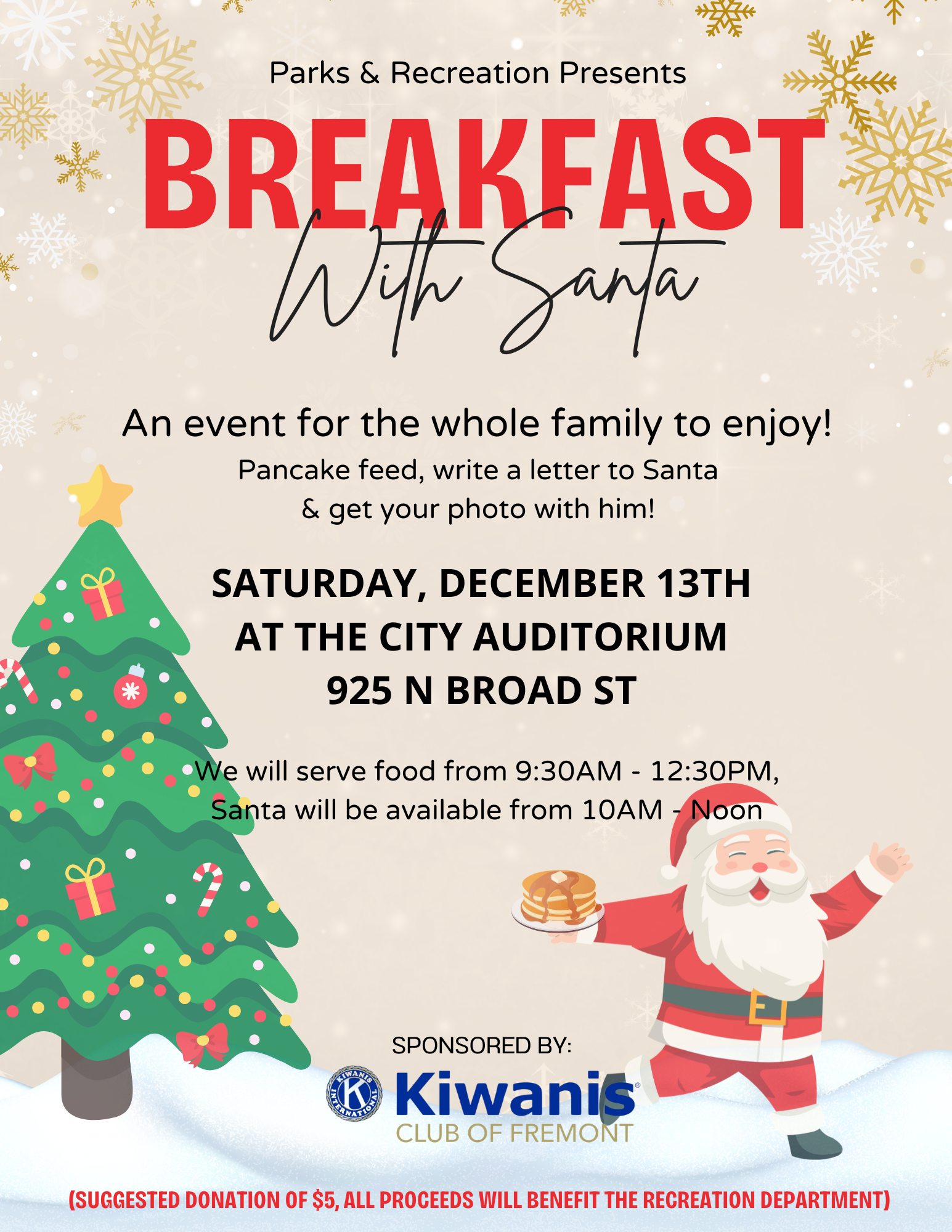 Breakfast with Santa 2025