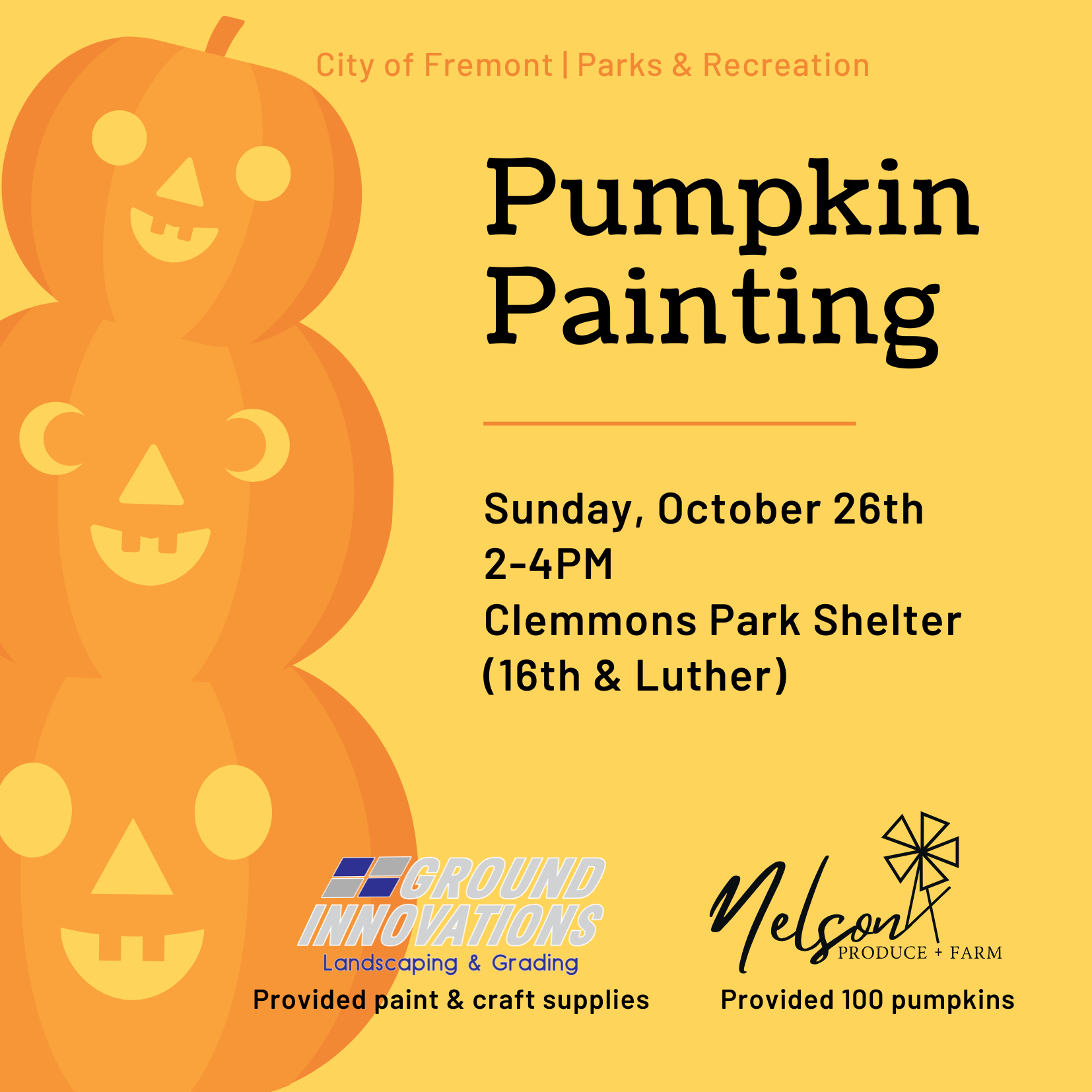 Pumpkin Painting 2025