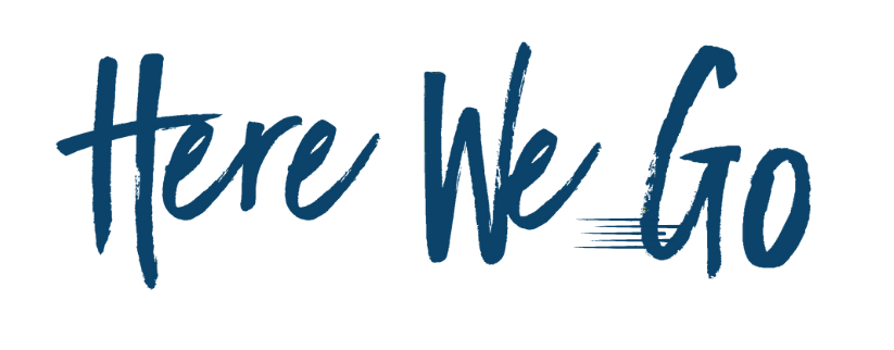 Here We Go Blue Transparent